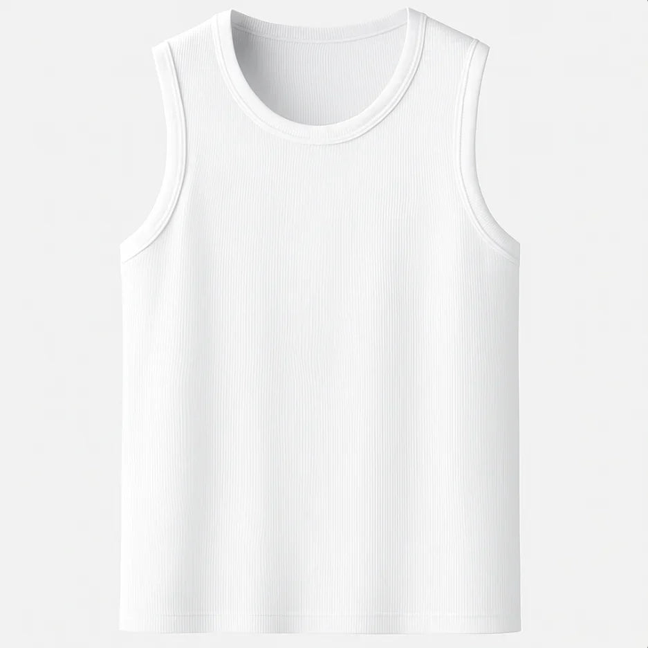 Camiseta sin mangas de Pima Esencial