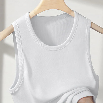 Camiseta sin mangas de Pima Esencial