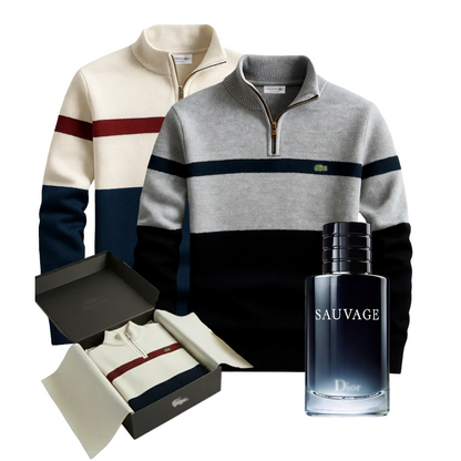 Heritage LC Set – Luxuspullover + Exklusiver Duft