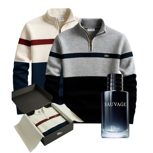 Heritage LC Set – Luxuspullover + Exklusiver Duft